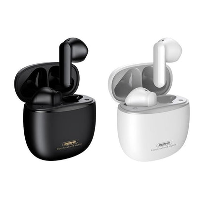 Wireless Stereo Bluetooth Earphones - True Music White-1915197120999198721