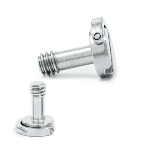 2-Pack D-Ring Camera Plate Mount With 1 / 4 Quick Release Screws-1915198375762989062