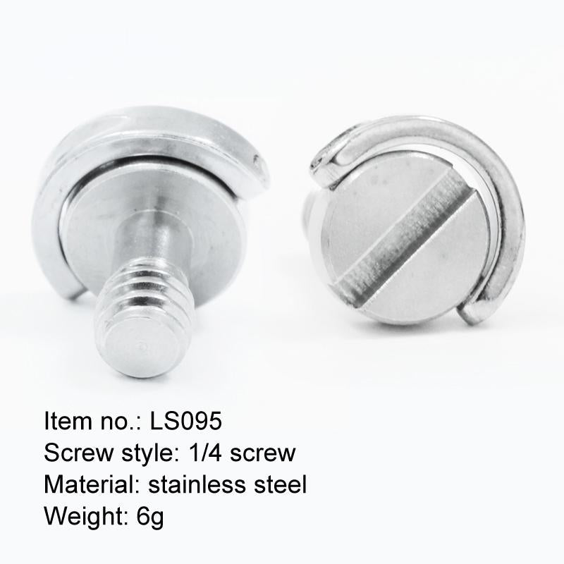 2-Pack D-Ring Camera Plate Mount With 1 / 4 Quick Release Screws-1915198375762989061