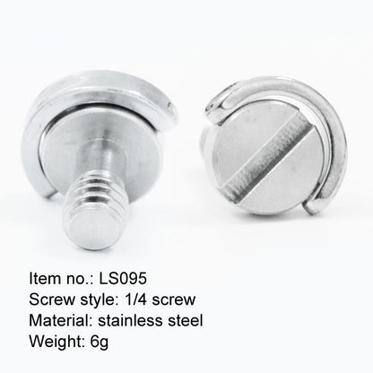 2-Pack D-Ring Camera Plate Mount With 1 / 4 Quick Release Screws-1915198375762989061