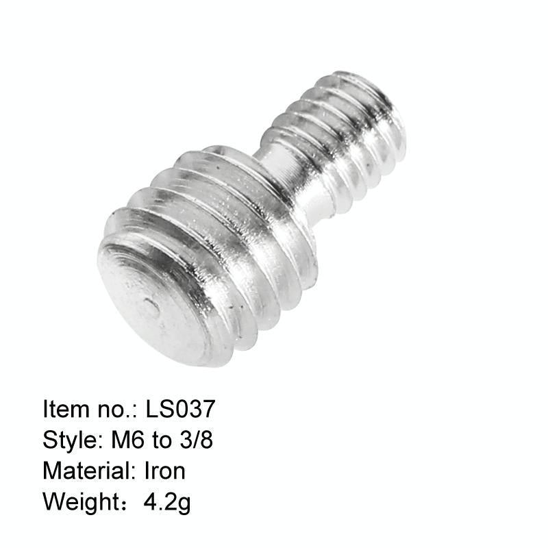 2-Pack M6 To 3 / 8 Camera Screw Adapters-1915197670515937282