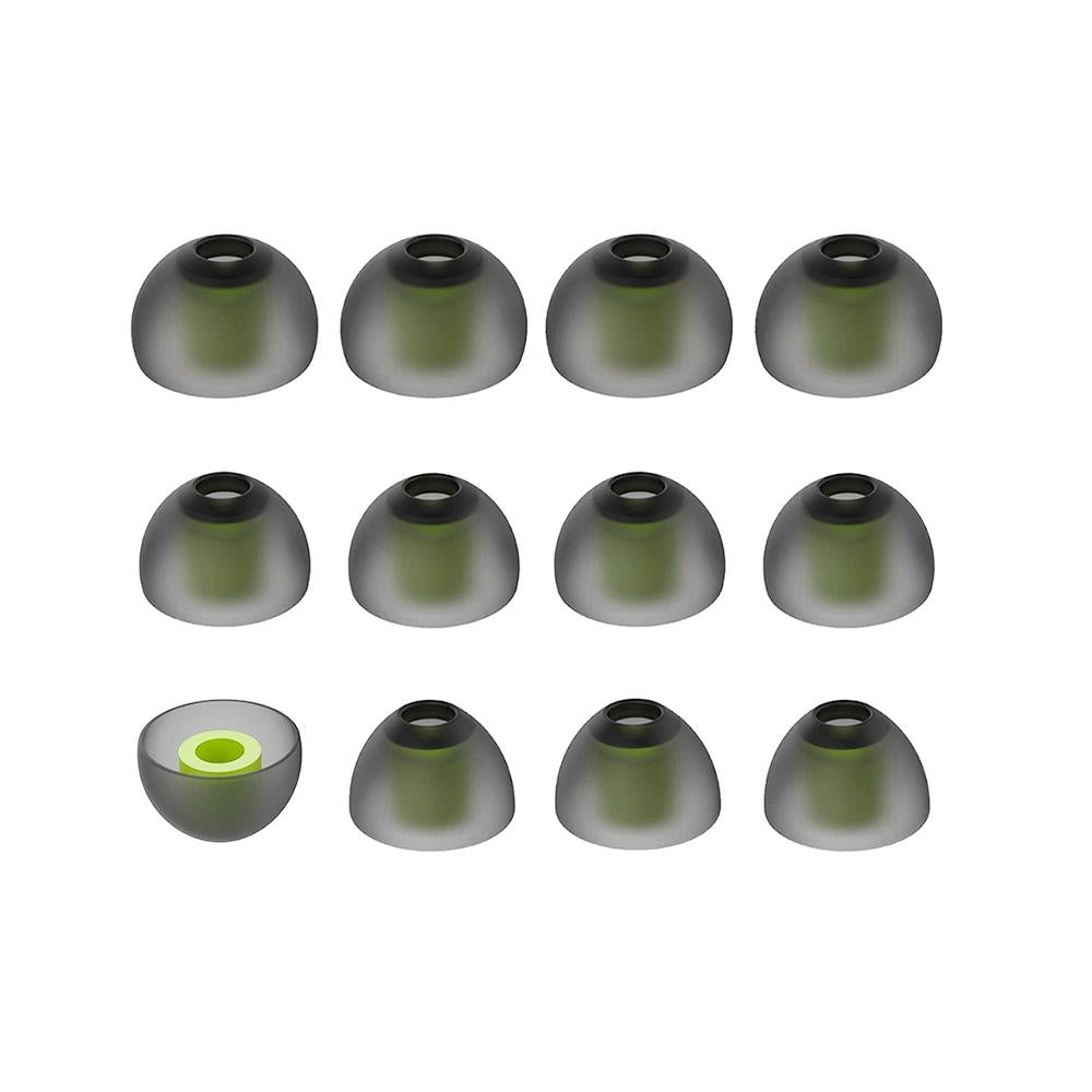 6 Pairs New Bee In-Ear Silicone Ear Caps With Storage Box - Fits 5-7Mm Earphone Plugs-1915198016395022337