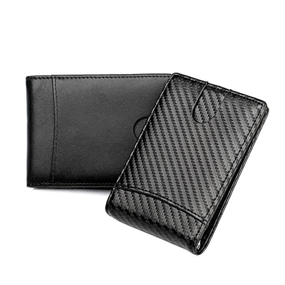 Rfid-Blocking Carbon Fiber Men Wallet - Sleek & Secure-1915196919416754176