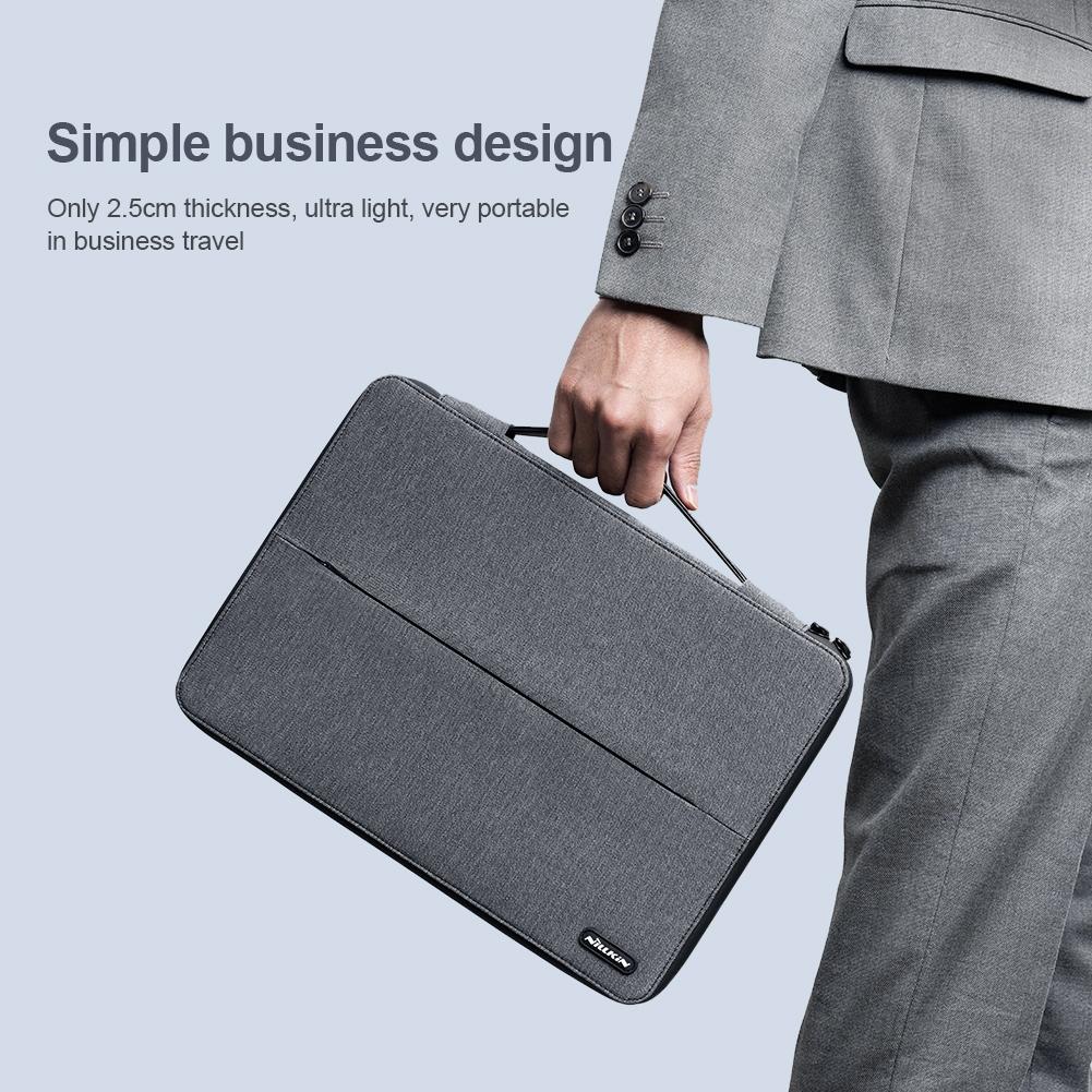 16.1 Inch Multifunctional Laptop Storage Bag With Holder - Classic Black-1915196973087068168