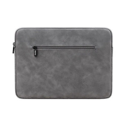 13.3 Inch Jacquard Laptop Liner Bag In Dark Gray Sheepskin-1915196527614234624