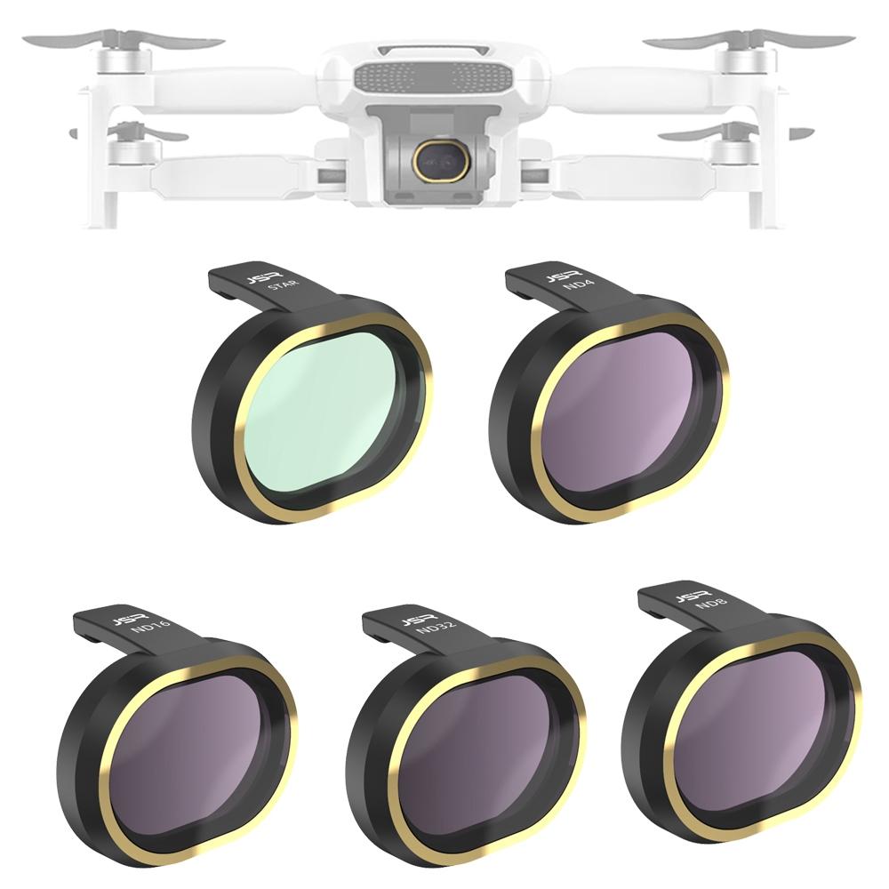 5-In-1 Lens Filter Kit For Fimi X8 Mini Drone - Nd4 Nd8 Nd16 Nd32 Stars-1915197997889753088