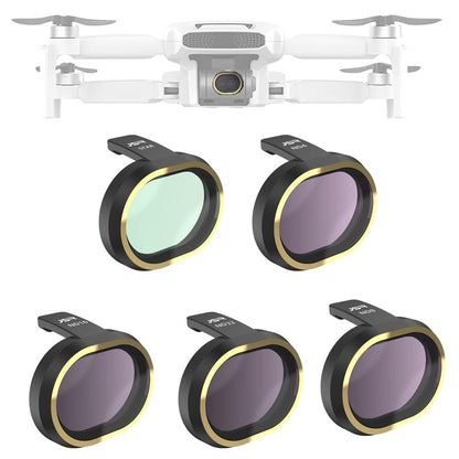 5-In-1 Lens Filter Kit For Fimi X8 Mini Drone - Nd4 Nd8 Nd16 Nd32 Stars-1915197997889753088