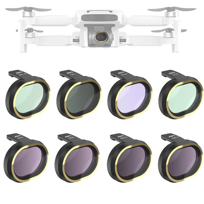 8-In-1 Lens Filter Kit For Fimi X8 Mini Drone - Uv Cpl Nd8 Nd16 Nd32 Star Night Filters-1915197648533590016
