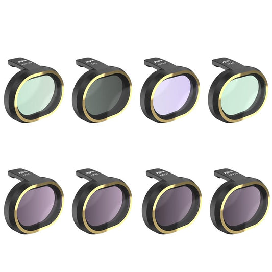 8-In-1 Lens Filter Kit For Fimi X8 Mini Drone - Uv Cpl Nd8 Nd16 Nd32 Star Night Filters-1915197648533590017