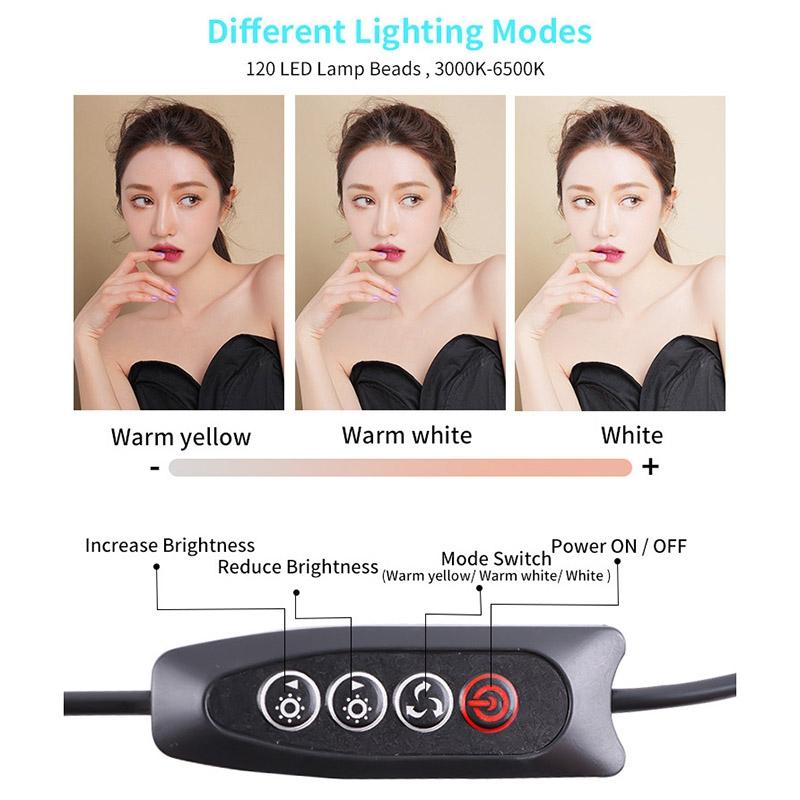 Portable Usb Led Fill Light - 10 Brightness Levels 3000-6500K-1964932324726542340