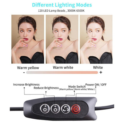Portable Usb Led Fill Light - 10 Brightness Levels 3000-6500K-1964932324726542340