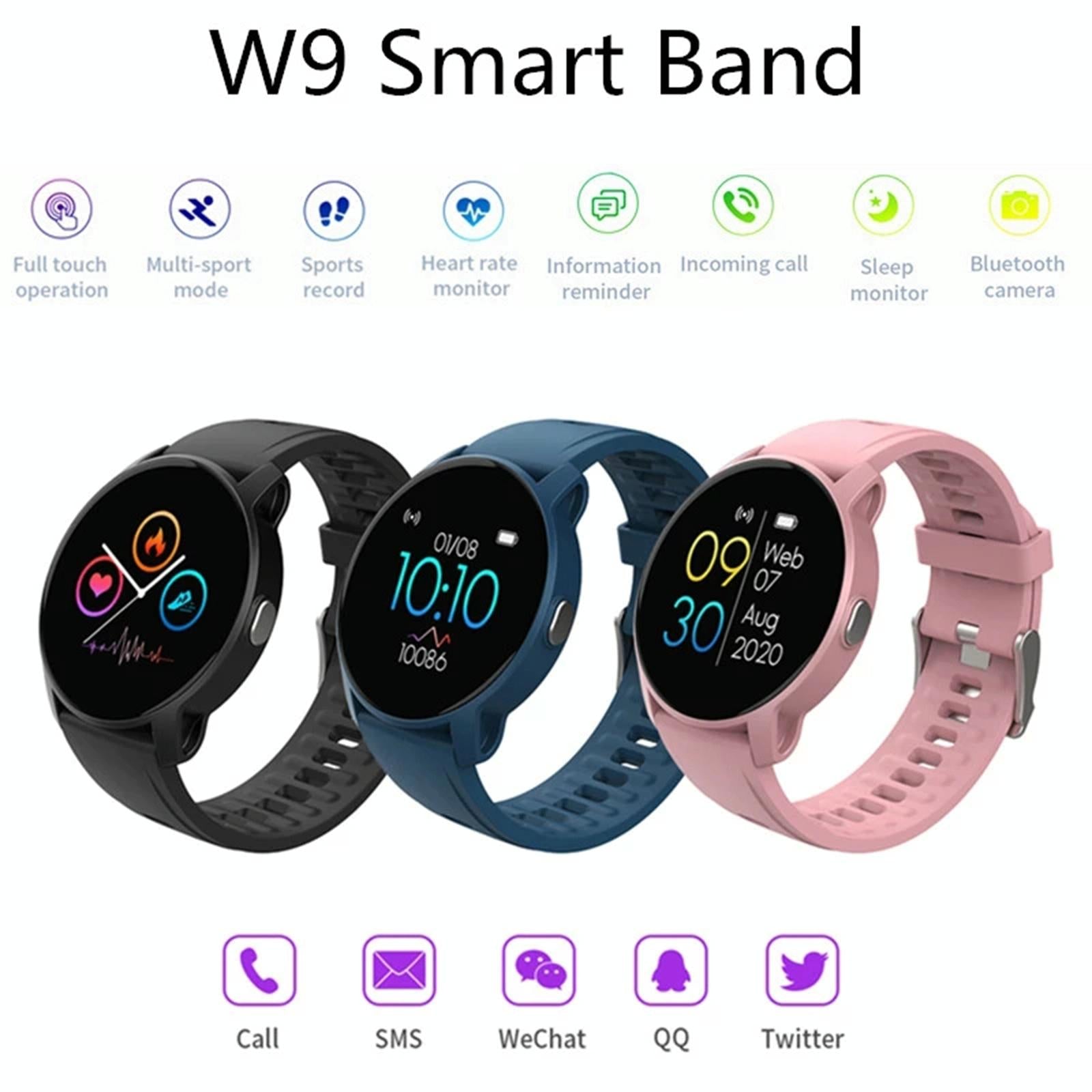 Smart Bracelet With Heart Rate Pedometer And Sleep Monitor - Blue-1915196926089891842