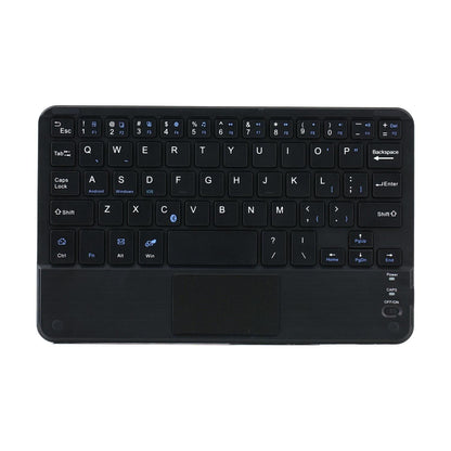 Detachable Bluetooth Keyboard Leather Tablet Case For Ipad Mini 6 With Touchpad & Holder - Black-1915196908301848578