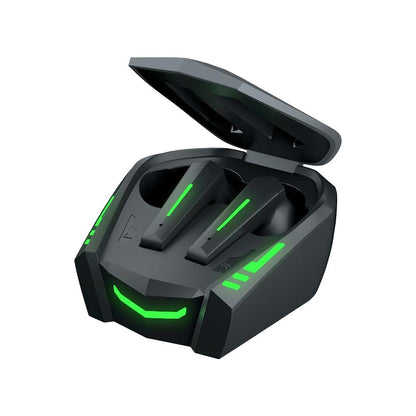 Xt80 Tws Dual Mode Bluetooth Earphones With Breathing Light And Charging Box - Black-1915196965998694400