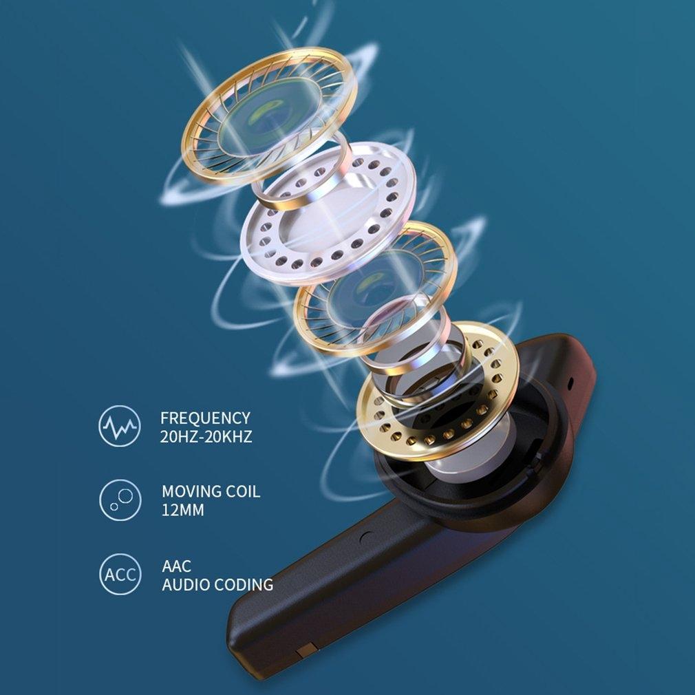 Black Wireless Gaming Bluetooth Earphones - Md168 Tws-1915196814827589636