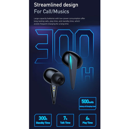 Wireless Gaming Earphones - T23 Tws - Black-1915196823417524229