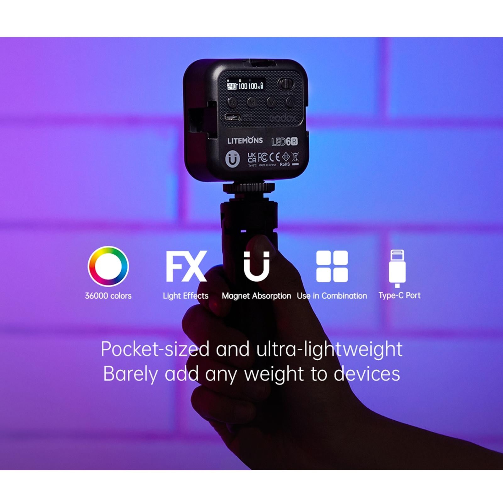 6Bi Led Video Light For Shooting-1964932349477130242