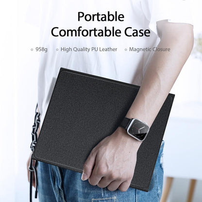Smart Leather Case With Touchpad For Ipad 10.2 - Black-1915196880120320002