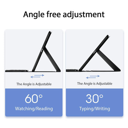 Smart Leather Case With Touchpad For Ipad 10.2 - Black-1915196880120320004