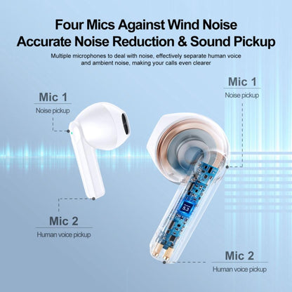 True Wireless Bluetooth Earphones With Dual-Mic - Black-1915196884809551879