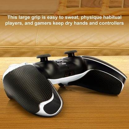 Anti-Slip Protective Sticker For Sony Ps5 Game Handle - Black-1915196647575523333