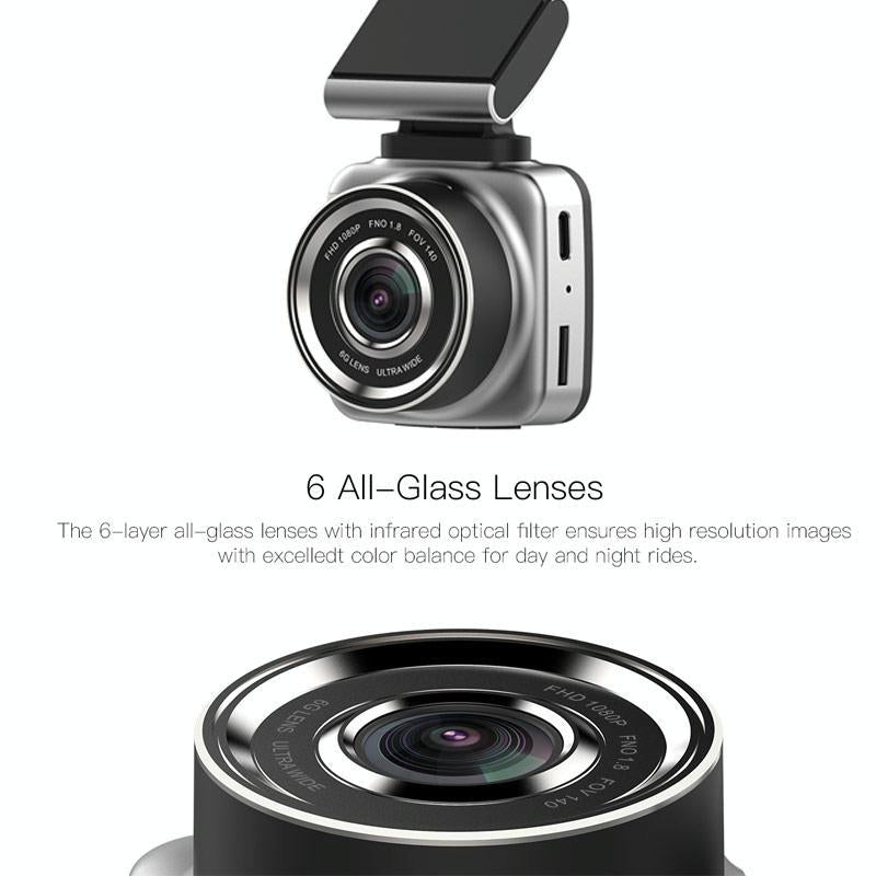 2 1080Fhd Driving Recorder For Cars - Compact & High-Quality-1915197682171908100