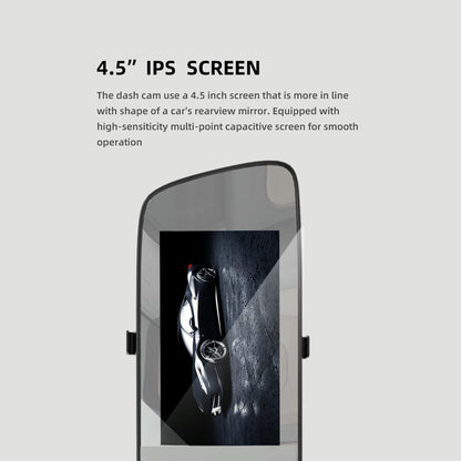 Full Hd Car Mirror Dvr Camera - 4.5 Front & Rearview-1915197574286020610