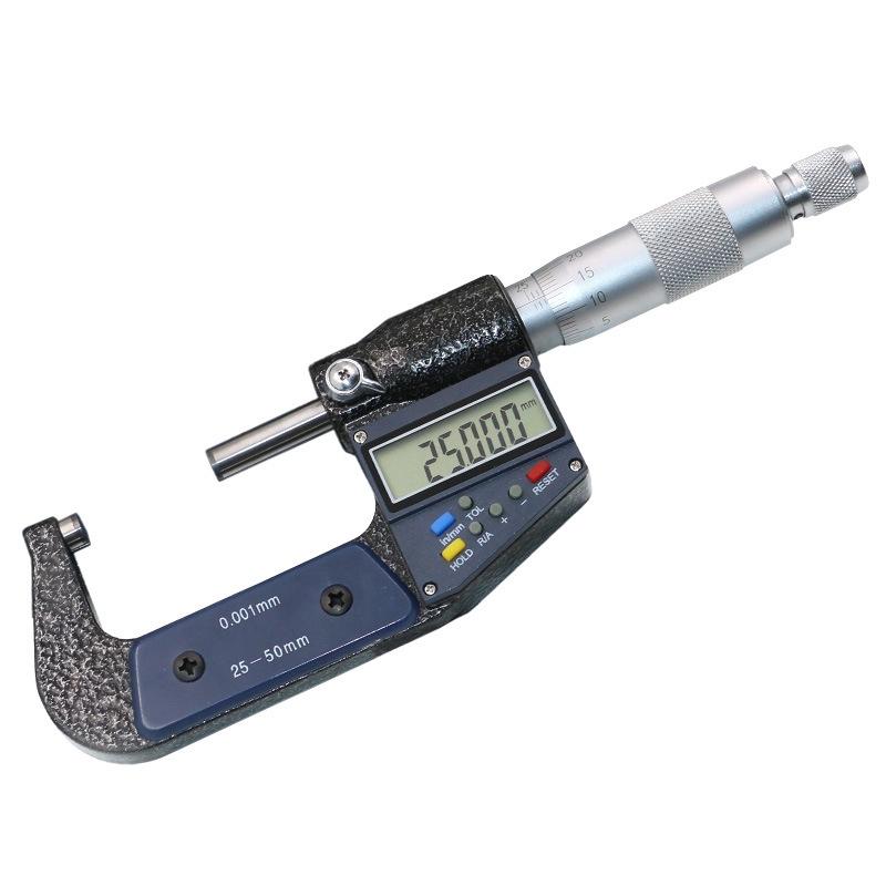 Electronic Digital Micrometer - 25-50Mm 0.001Mm Resolution-1915198278677434368