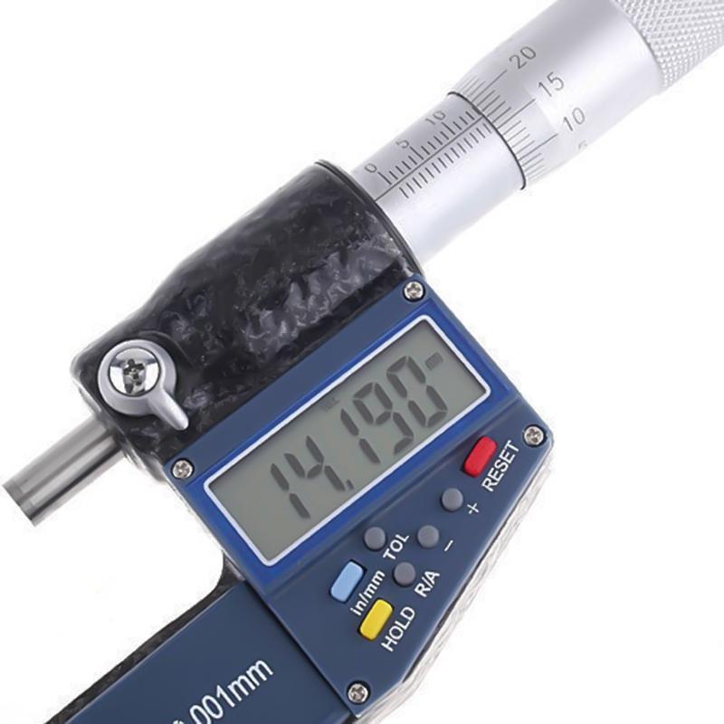 Electronic Digital Micrometer - 25-50Mm 0.001Mm Resolution-1915198278677434370