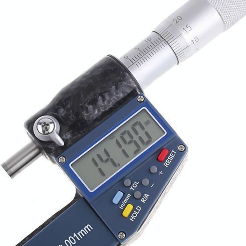 Precision Digital Micrometer - 0.001Mm Resolution - 75-100Mm-1922443451115376642