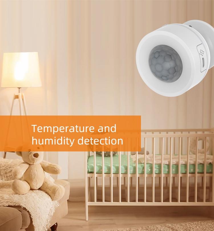 Smart Wifi Motion Sensor With Temp & Humidity - Pd07W-1915197236439027716