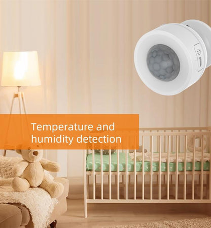 Smart Wifi Motion Sensor With Temp & Humidity - Pd07W-1915197236439027716