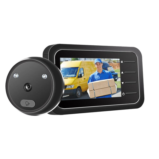2.4 Digital Door Viewer With Night Vision Tf Card Slot Photo & Video Capture-1915197586944430081