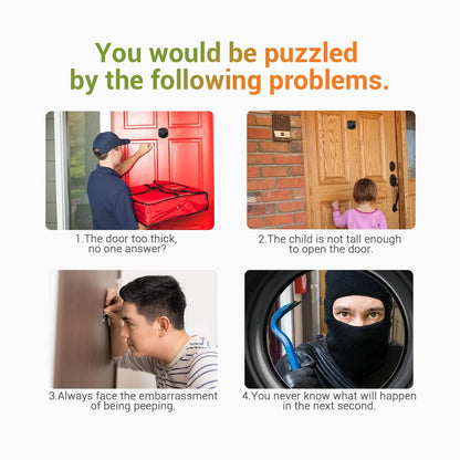 2.4 Digital Door Viewer With Night Vision Tf Card Slot Photo & Video Capture-1915197586944430085