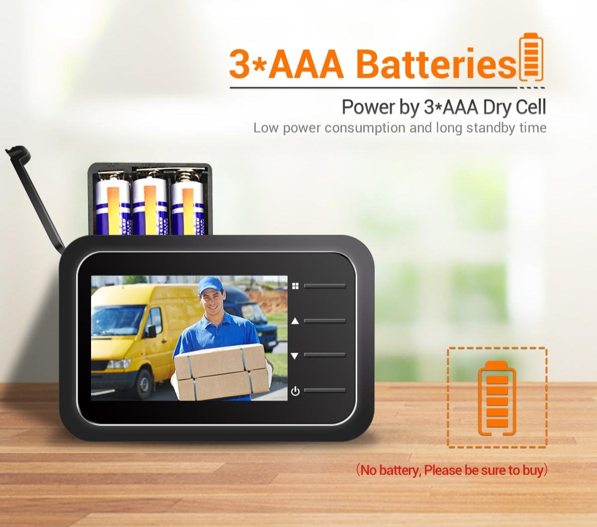 2.4 Digital Door Viewer With Night Vision Tf Card Slot Photo & Video Capture-1915197586944430087