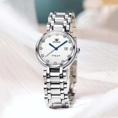 Stylish Waterproof Women Quartz Watch With Roman Dial-1915196874739027970