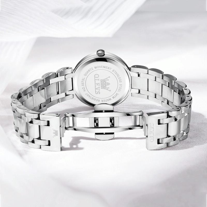 Stylish Waterproof Women Quartz Watch With Roman Dial-1915196874739027971