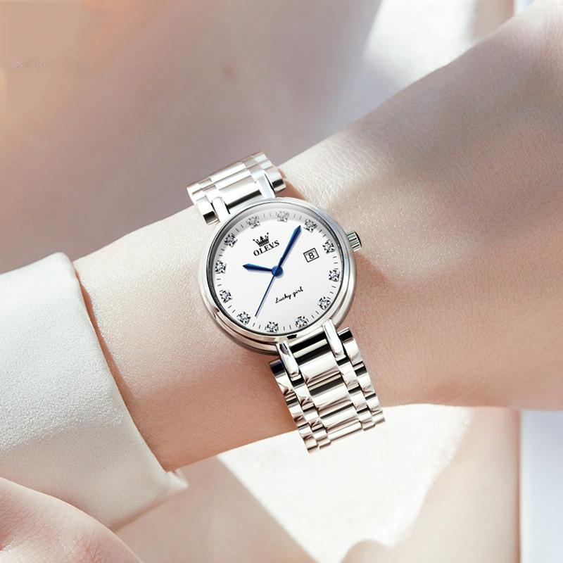 Stylish Waterproof Women Quartz Watch With Roman Dial-1915196874739027973