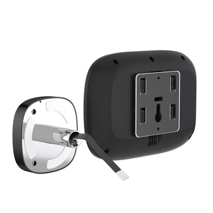 Wireless Video Doorbell With 4.3 Colour Screen And Wifi - Black-1915196864307793923