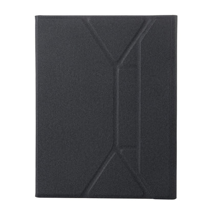 Bluetooth Keyboard Leather Case With Backlight & Touchpad For Ipad Air 10.9 - Black-1915196813523161089