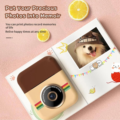 Children'S Instant Camera With 2.4 Hd Screen & 16Gb Memory Card Available-1915197855103062020