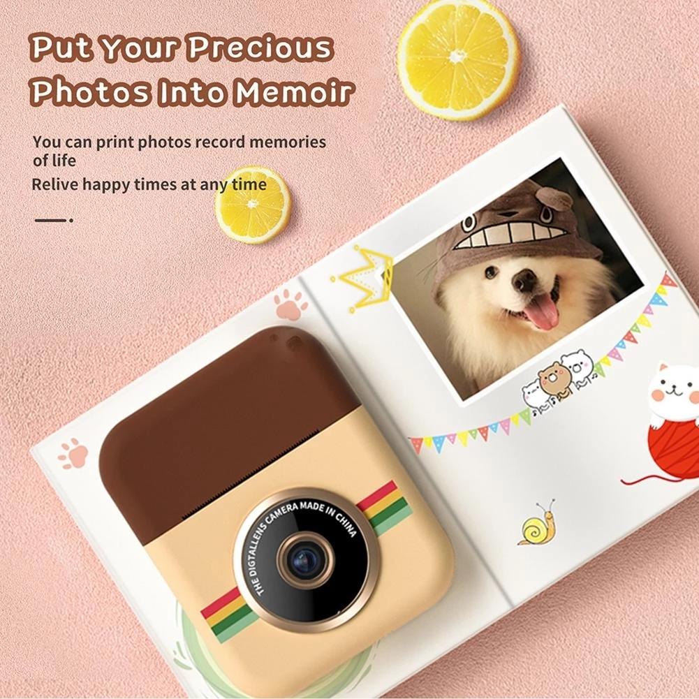 Children Instant Camera With 2.4 Hd Screen & 32Gb Memory Card - Cp08-1915197695048421380