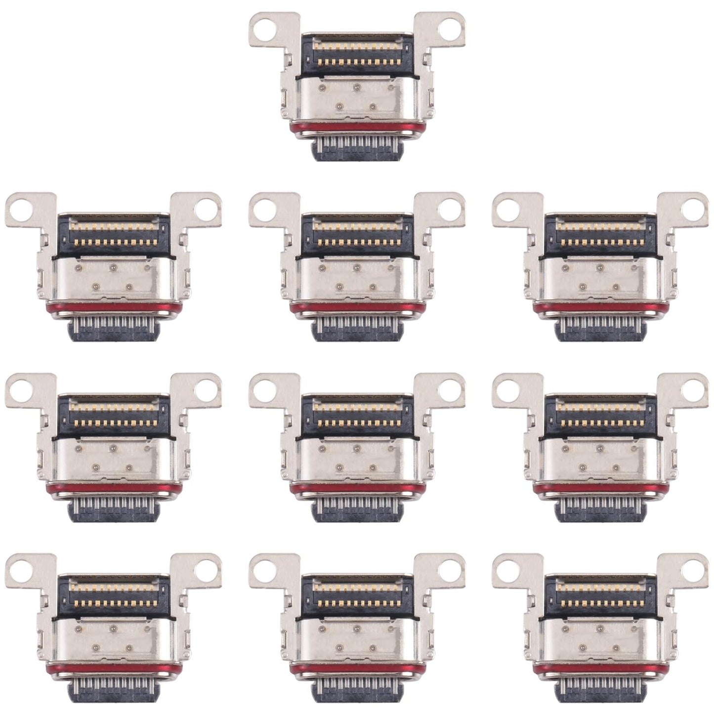 10-Piece Charging Port For Samsung Galaxy S21 Ultra-1915197974422622208