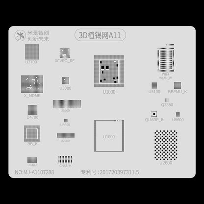 3D Bga Solder Reballing Net For A11 Model-1915197841861644288