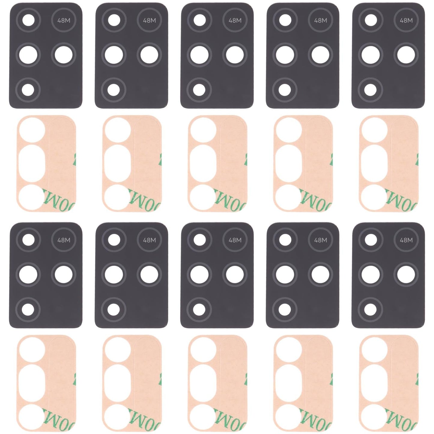 10-Piece Infinix Note 10 X693 Rear Camera Lens Set-1915197613544706052