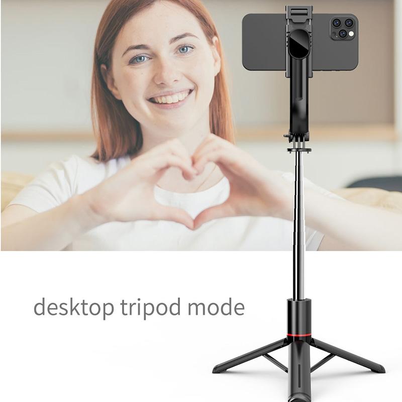 Bluetooth Remote Selfie Stick With Tripod Phone Holder-1915197672055246854