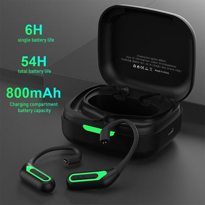 Wireless Bluetooth Headset With Interface Adaptation - Black-1915196928921047042