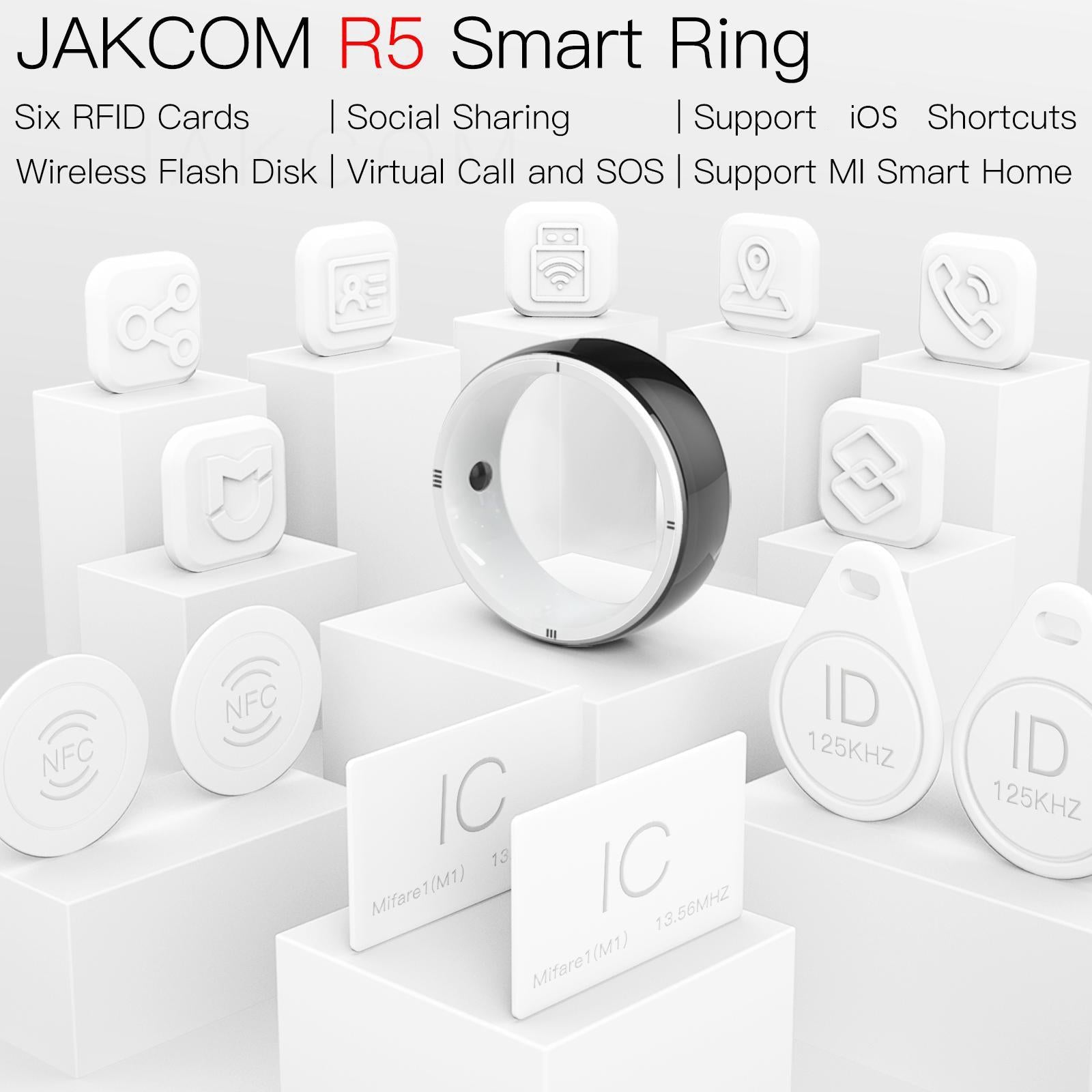 Multifunctional R5 Smart Ring - Wearable Tech-1964932334557990913