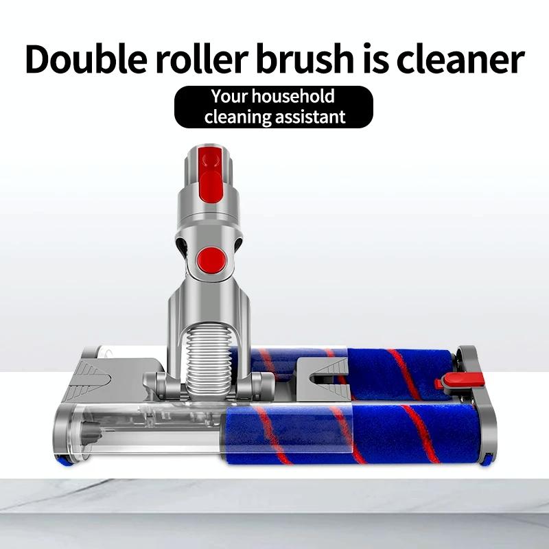 Universal Electric Floor Brush With Double Roller For Dyson Slim-1915197858819215365