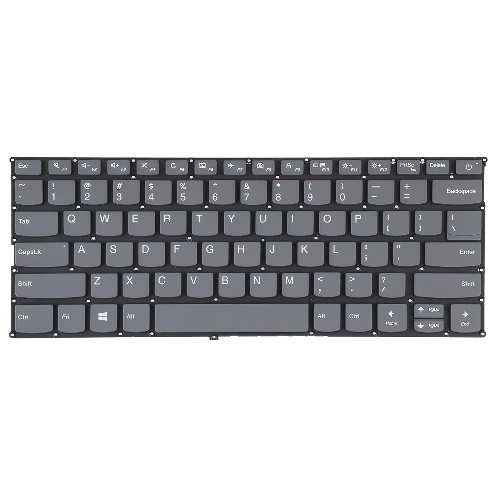 Us Keyboard With Power Button For Lenovo Ideapad 320S-13 Grey-1915196955240304640